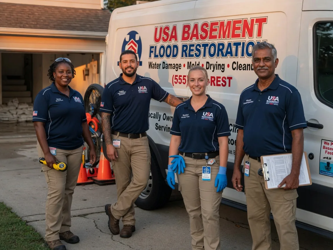 Basement Flood Cleanup company in Crestline, OH